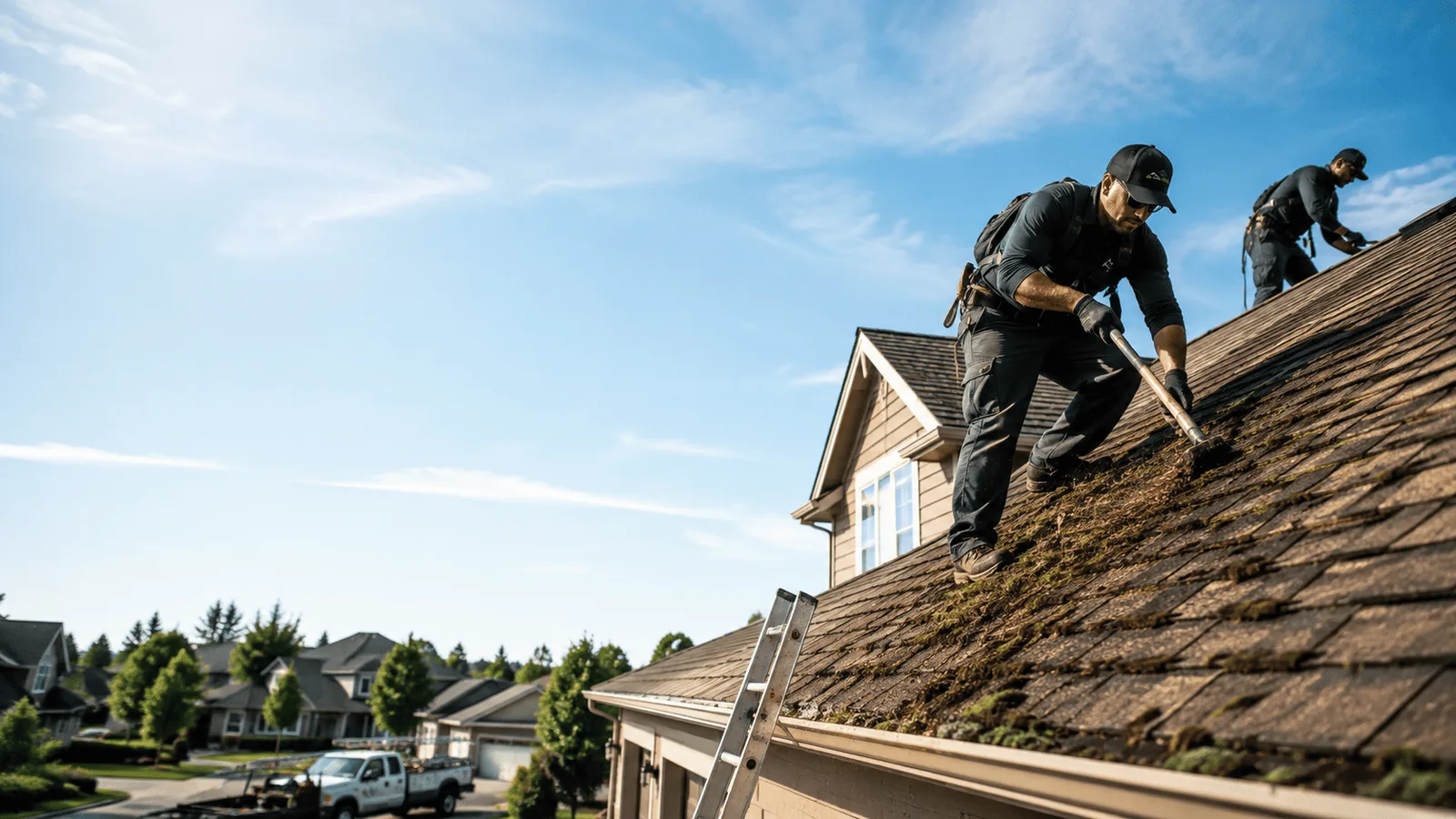 Roof Moss Removal in Broadbent, OR near me